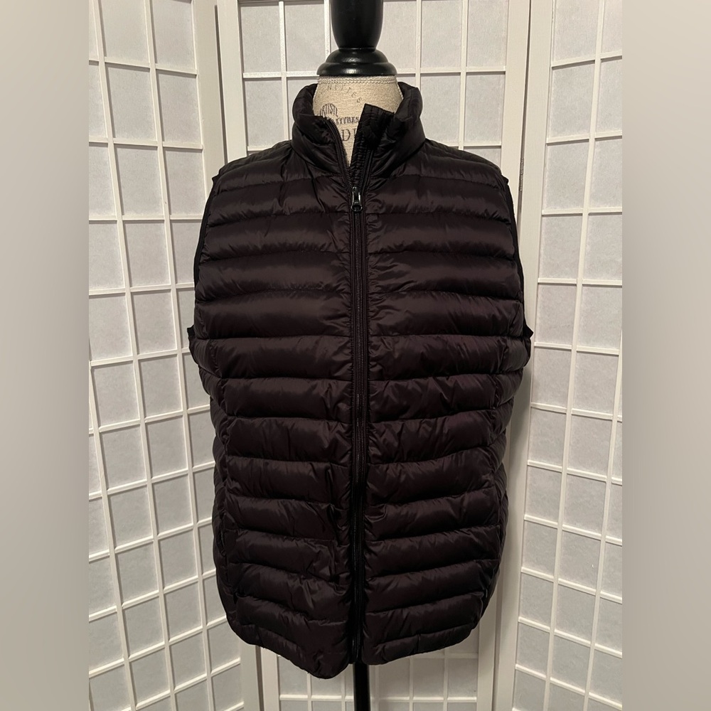 Joe Fresh Black Puffer Vest